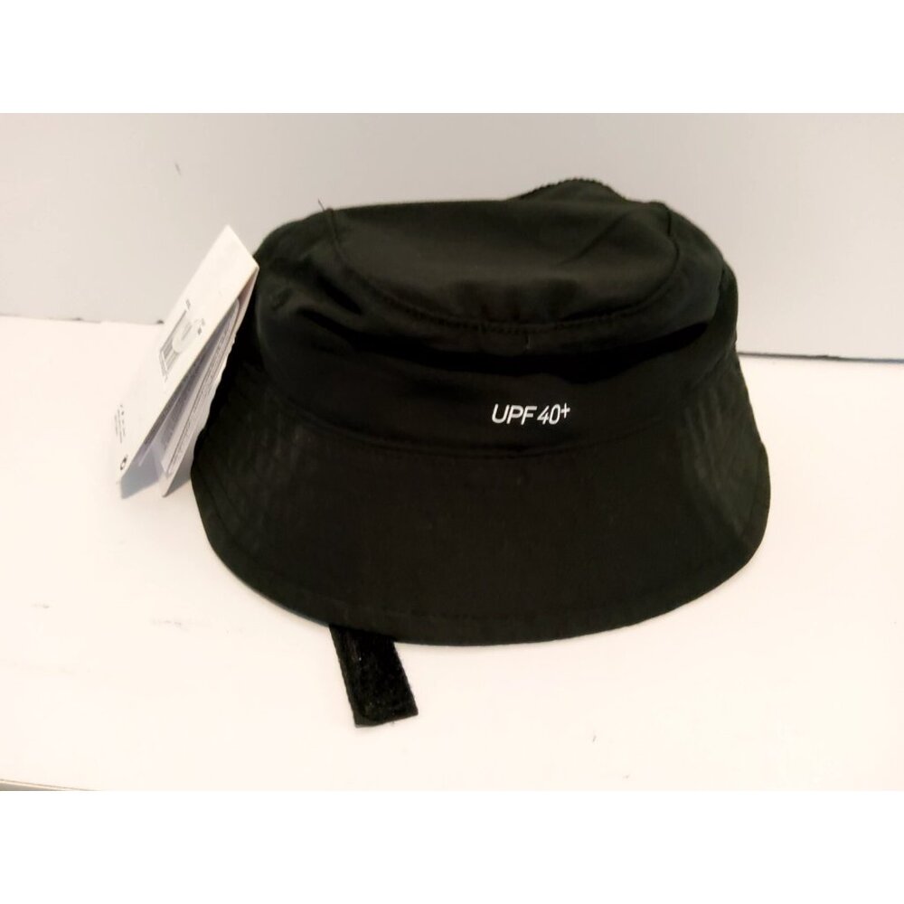 Nike Infant 12/24M Apex Bucket Hat w Strap Closure - Black UPF 40+ NWT - Picture 2 of 7